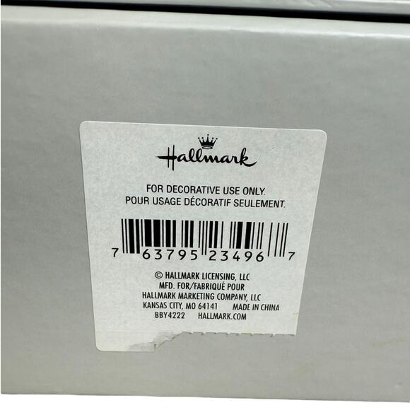 Hallmark Keepsake First Tooth & Curl Set Ceramic Little Lamb Trinket Boxes 2.5" - Picture 13 of 13